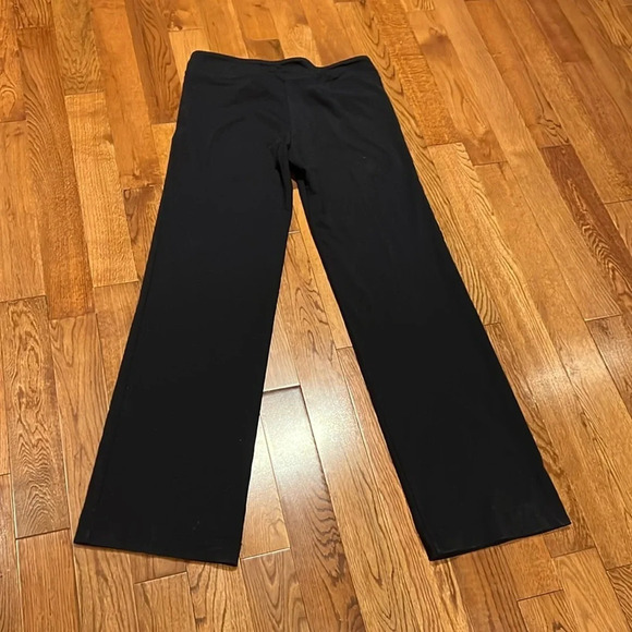 Tuff athletics black slightly flare low rise bootcut yoga pants Sz L - Picture 11 of 14